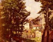 阿尔弗雷德 勒诺丹 : La Famille Du Peintre Sur Les Hauteurs De Montmartre